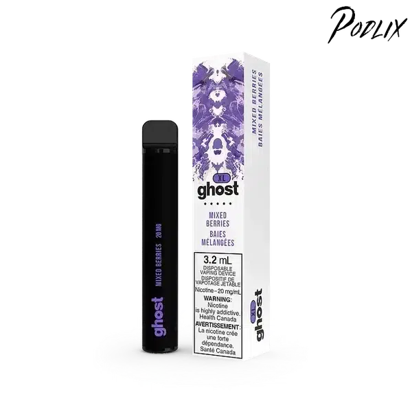 Ghost XL MIXED BERRIES Flavor - Disposable Vape