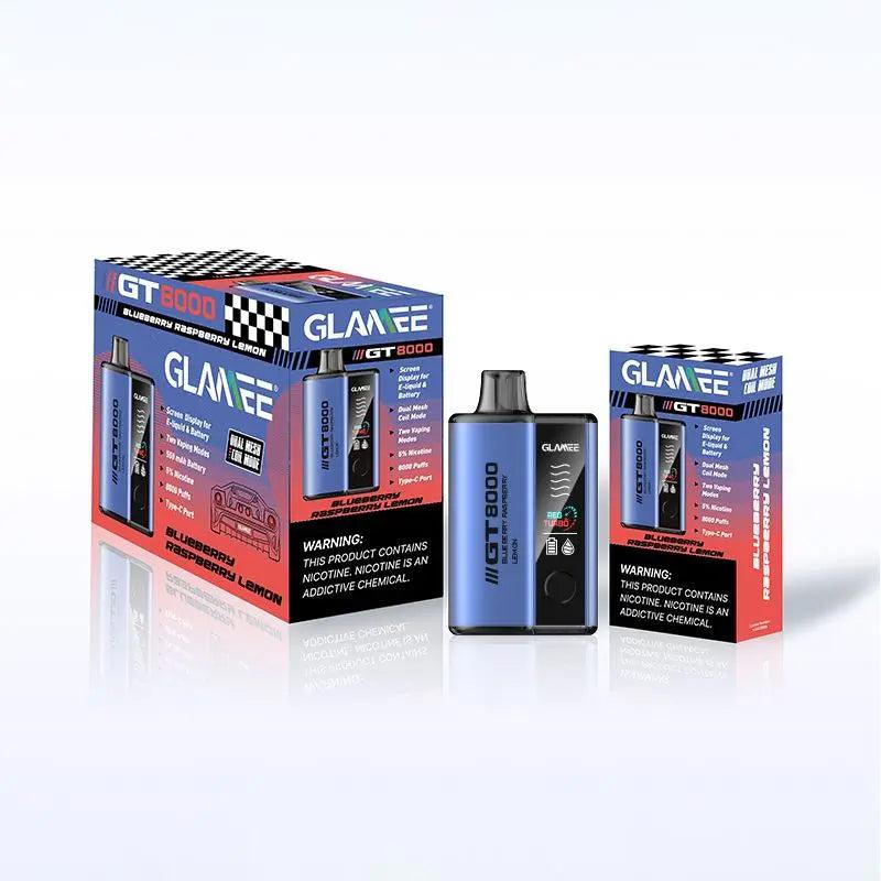 Glamee GT8000 Blueberry Raspberry Lemon Flavor - Disposable Vape