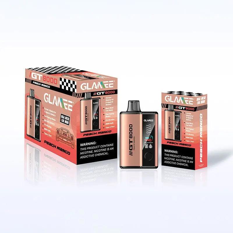 Glamee GT8000 Peach Mango Flavor - Disposable Vape