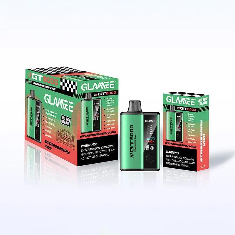 Glamee GT8000 Strawberry Kiwi Flavor - Disposable Vape