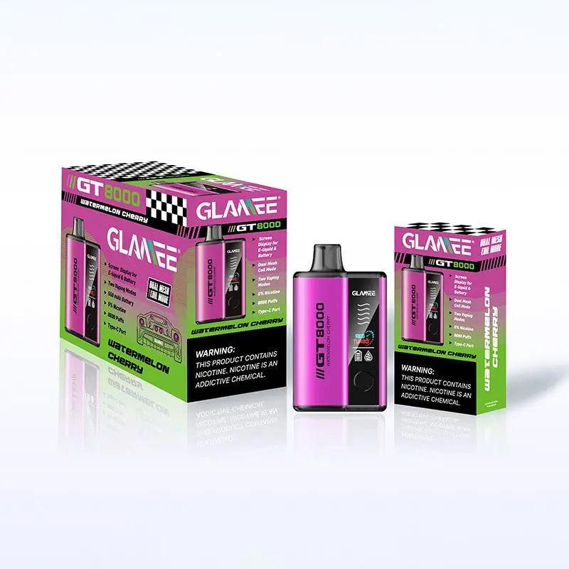 Glamee GT8000 Watermelon Cherry Flavor - Disposable Vape