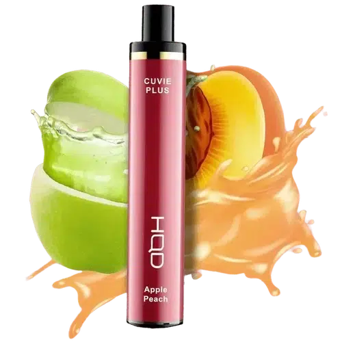 HQD Cuvie Plus Apple Peach Flavor - Disposable Vape