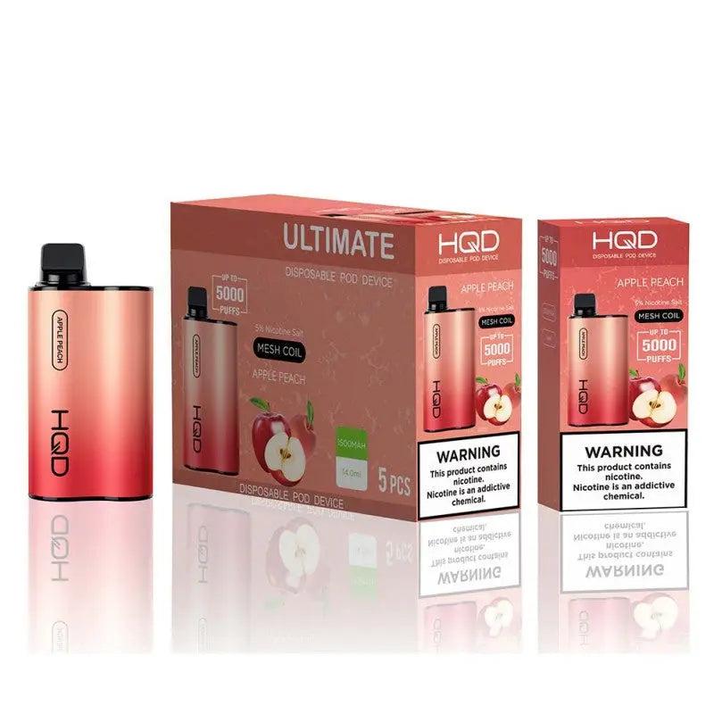 HQD Cuvie Ultimate Apple Peach Flavor - Disposable Vape