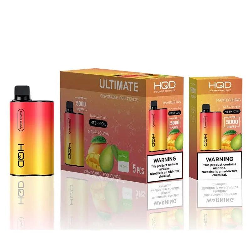 HQD Cuvie Ultimate Mango Guava Flavor - Disposable Vape