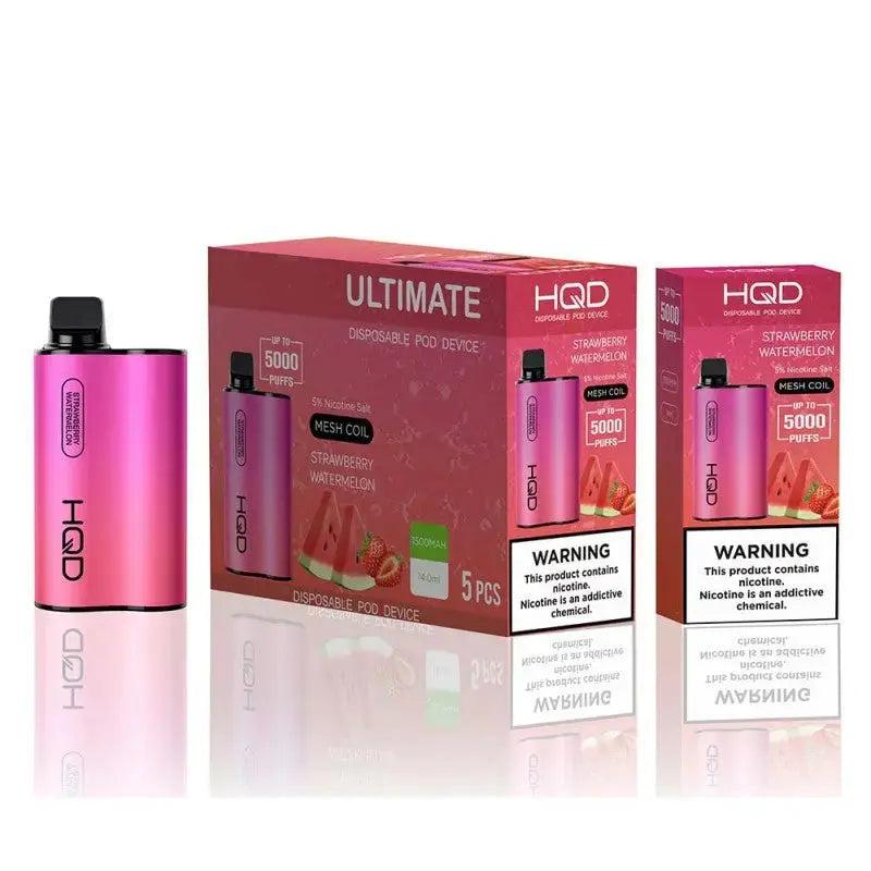 HQD Cuvie Ultimate Strawberry Watermelon Flavor - Disposable Vape