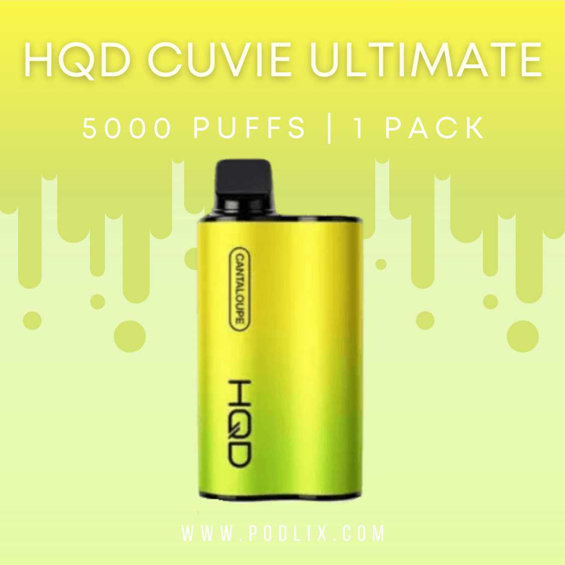 HQD Cuvie Ultimate Flavor - Disposable Vape