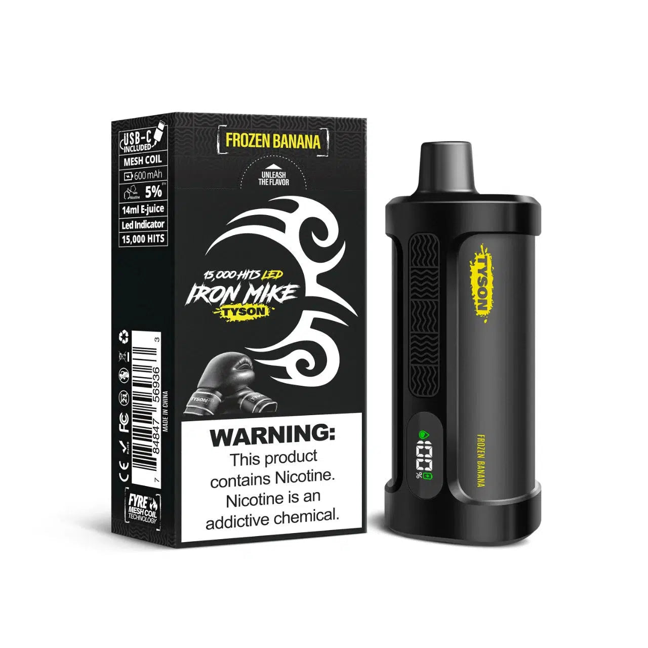 Tyson 2.0 15000 Frozen Blueberry Flavor - Disposable Vape