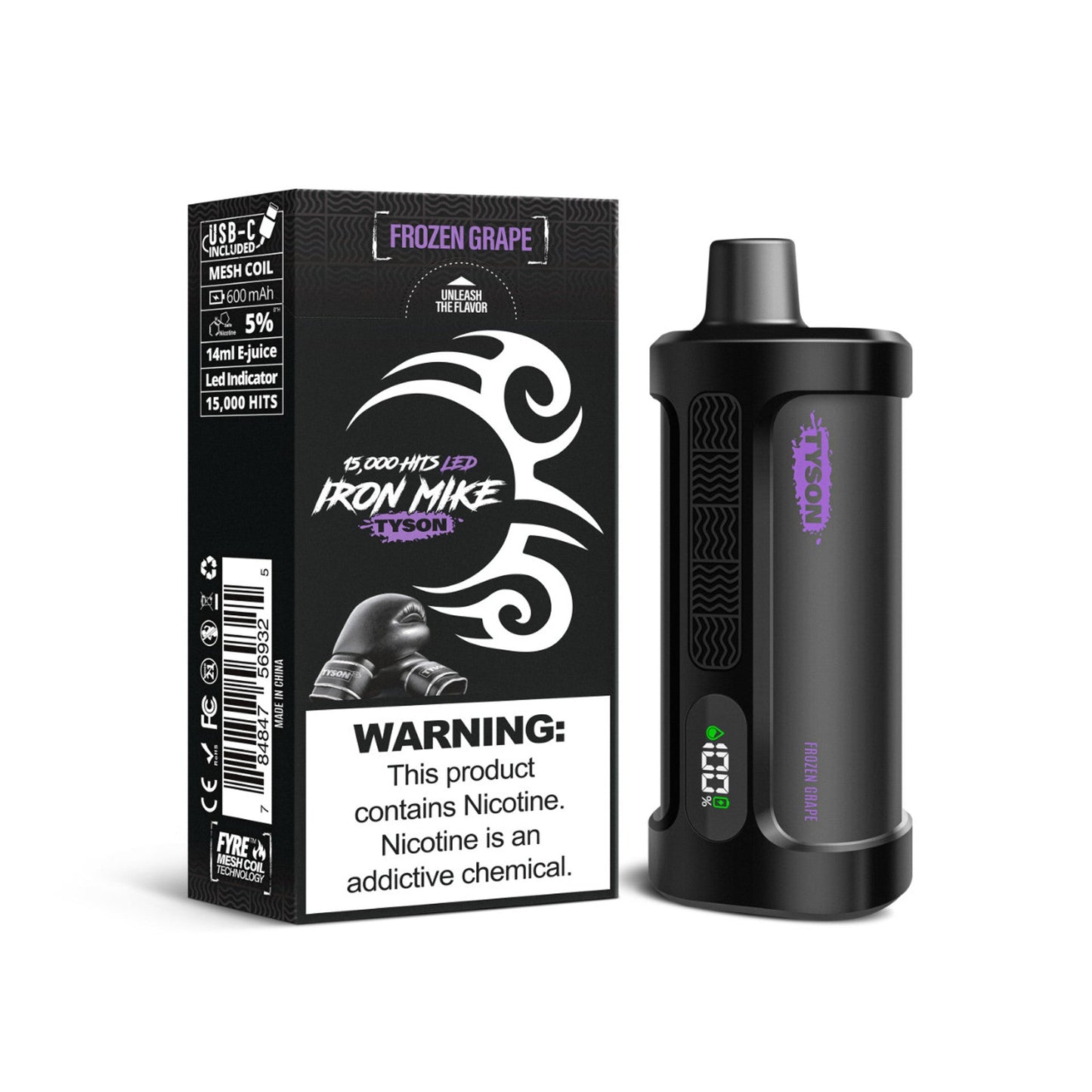 Tyson 2.0 15000 Frozen Mango Flavor - Disposable Vape