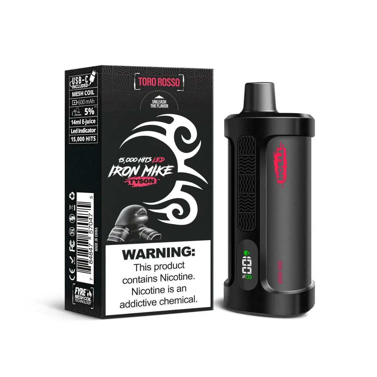 Tyson 2.0 15000 Melonberry Flavor - Disposable Vape