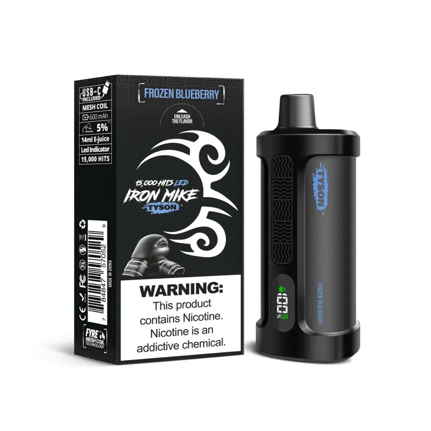 Tyson 2.0 15000 Toro Rosso Flavor - Disposable Vape