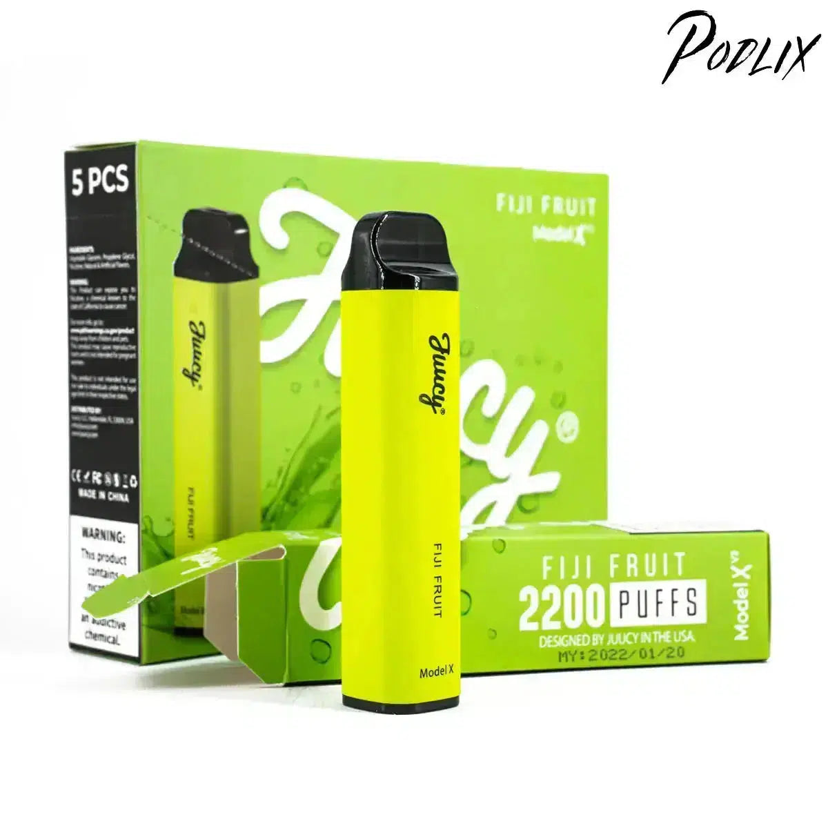 Juucy Model Xv2 FIJI FRUIT Flavor - Disposable Vape