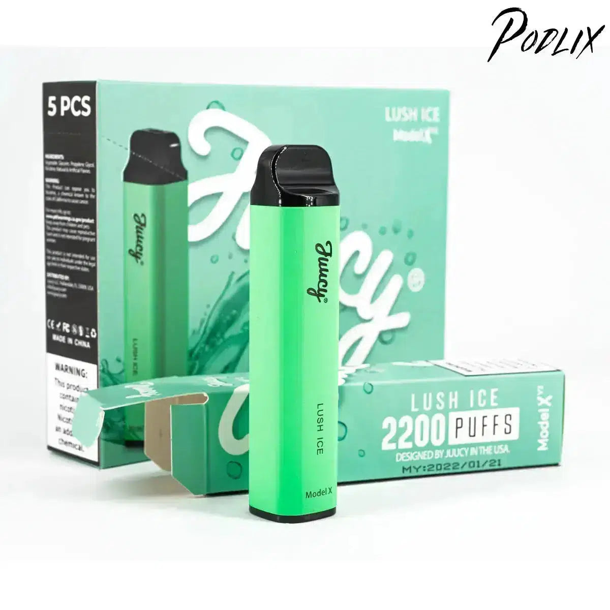 Juucy Model Xv2 LUSH ICE Flavor - Disposable Vape