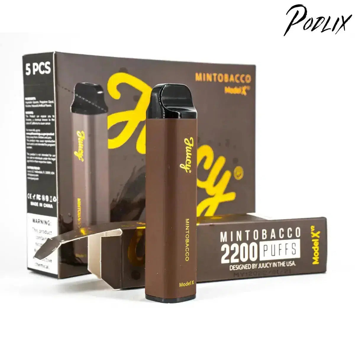 Juucy Model Xv2 MINTOBACCO Flavor - Disposable Vape
