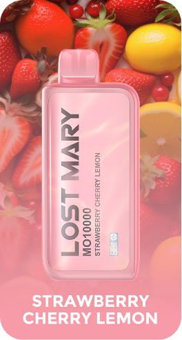 Lost Mary MO10000 Strawberry Cherry Lemon Flavor - Disposable Vape