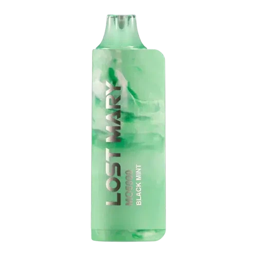 Lost Mary MO5000 Black Mint Flavor - Disposable Vape