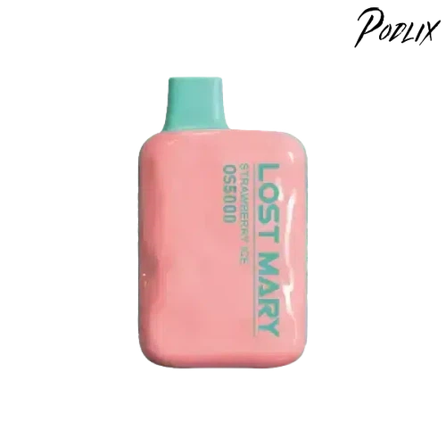 Lost Mary OS5000 Strawberry Ice Flavor - Disposable Vape