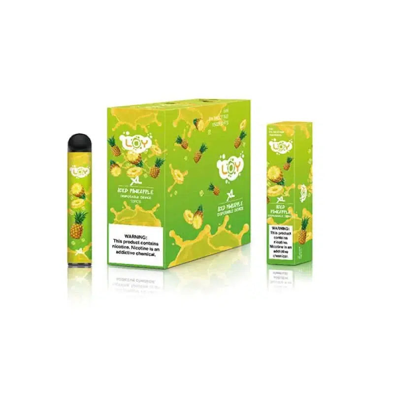 Loy XL By QRJOY Iced Pineapple Flavor - Disposable Vape