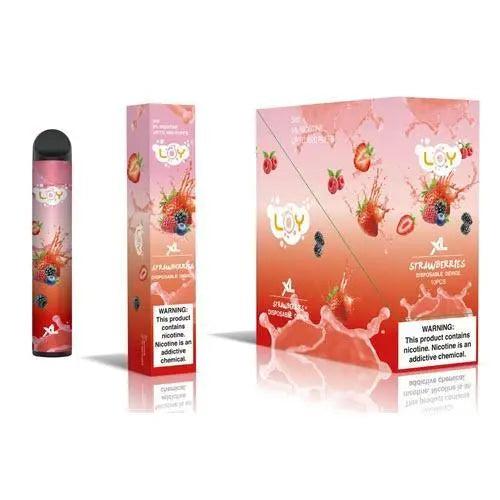 Loy XL By QRJOY Strawberries Flavor - Disposable Vape