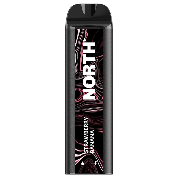 North 5000 Strawberry Banana Flavor - Disposable Vape