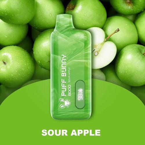 Puff Bunny 8000 Sour apple Flavor - Disposable Vape