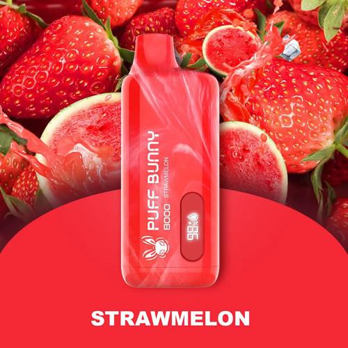 Puff Bunny 8000 Strawmelon Flavor - Disposable Vape