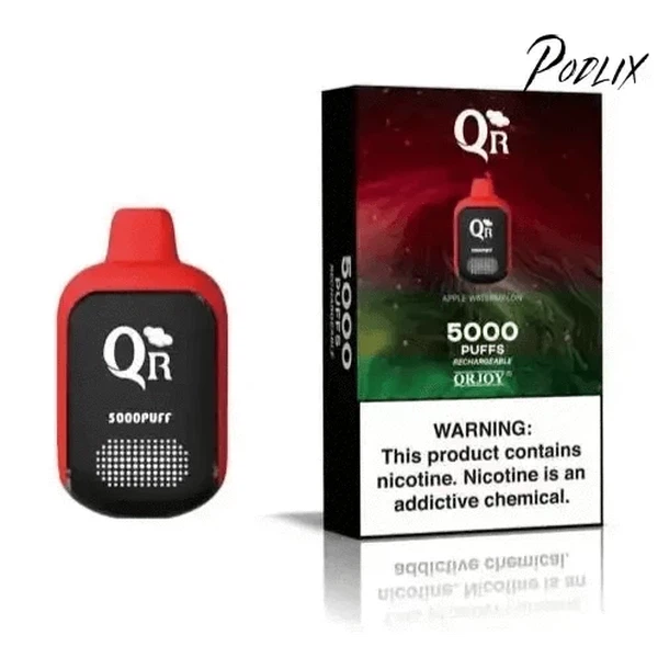 QR 5000 Apple Watermelon Flavor - Disposable Vape