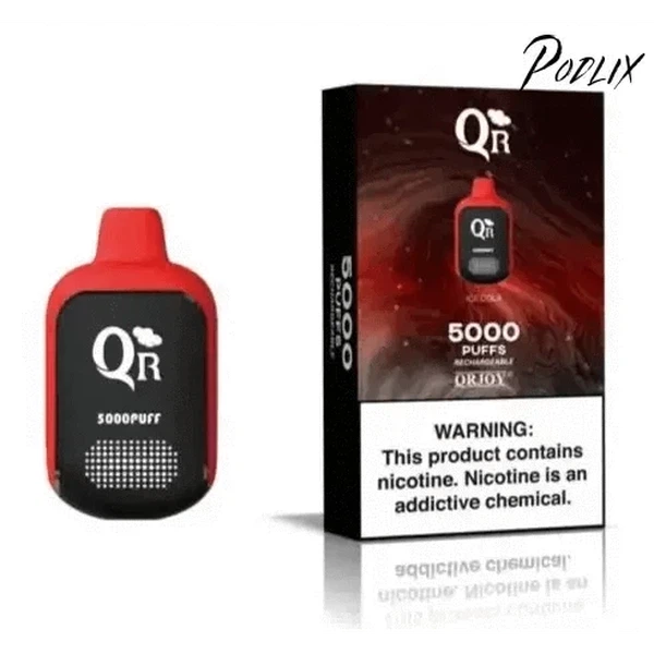 QR 5000 Ice Cola Flavor - Disposable Vape