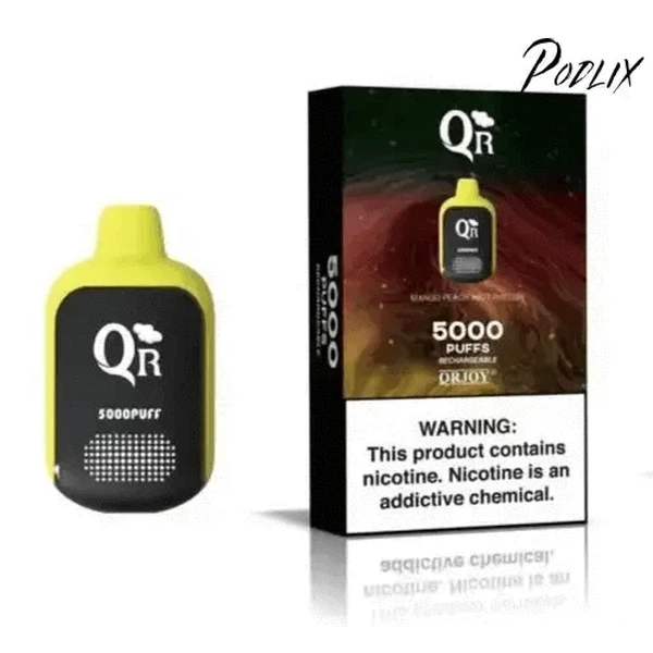 QR 5000 Mango Peach Watermelon Flavor - Disposable Vape