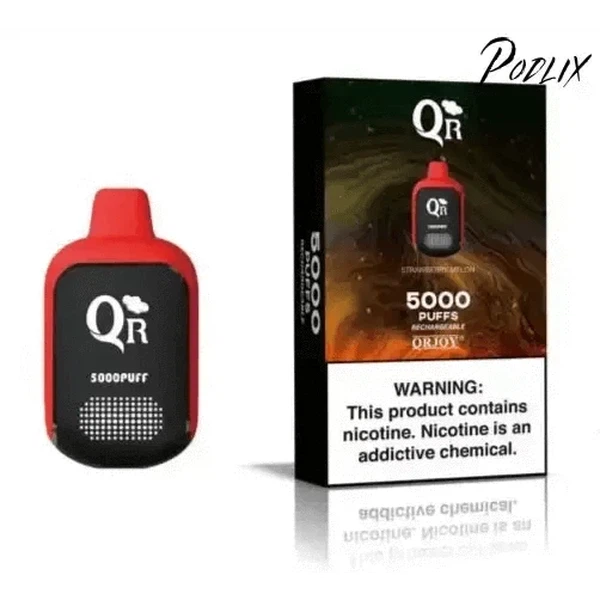 QR 5000 Strawberry Melon Flavor - Disposable Vape
