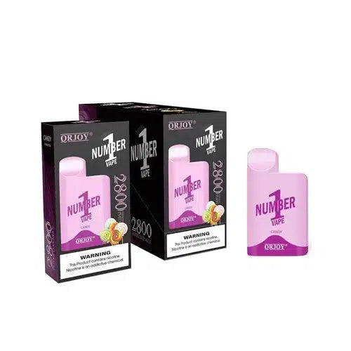 QRJOY Number Candy Flavor - Disposable Vape