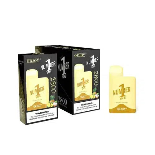 QRJOY Number Malibu Colada Flavor - Disposable Vape