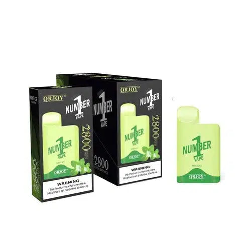 QRJOY Number Mint Ice Flavor - Disposable Vape