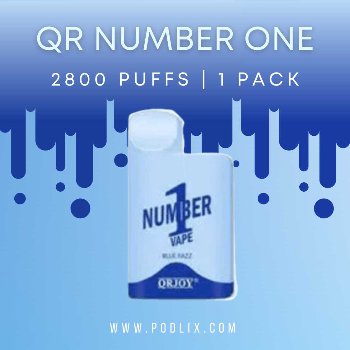 QRJOY Number Flavor - Disposable Vape