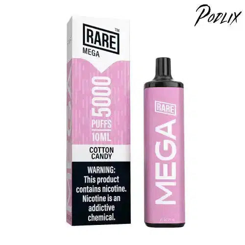 Rare Mega COTTON CANDY Flavor - Disposable Vape