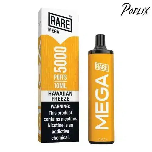 Rare Mega HAWAIIAN FREEZE Flavor - Disposable Vape