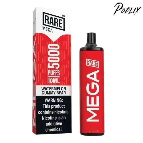 Rare Mega WATERMELON GUMMY BEAR Flavor - Disposable Vape