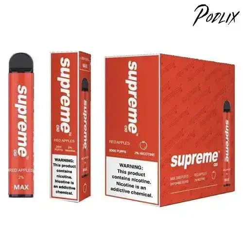Supreme MAX 2000 Flavor - Disposable Vape