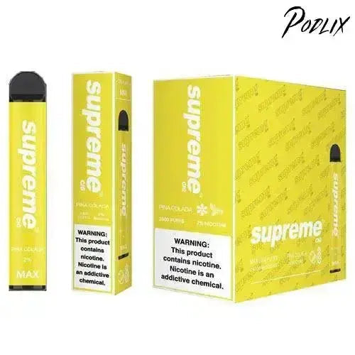 Supreme MAX 2000 Flavor - Disposable Vape