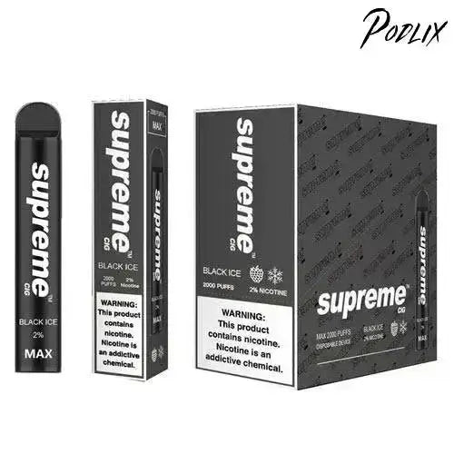 Supreme MAX 2000 Flavor - Disposable Vape