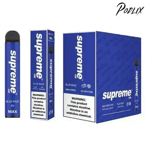 Supreme MAX 2000 Flavor - Disposable Vape