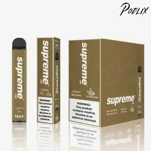 Supreme MAX Flavor - Disposable Vape