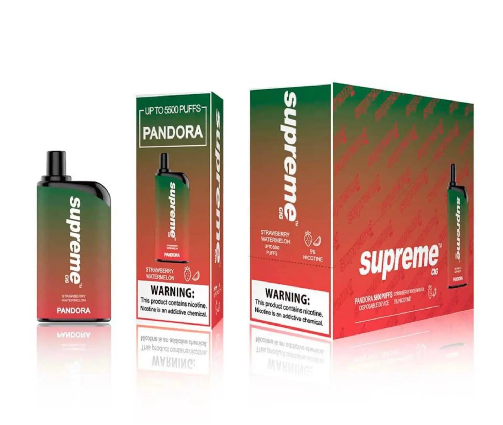 Supreme Pandora Strawberry Watermelon Flavor - Disposable Vape