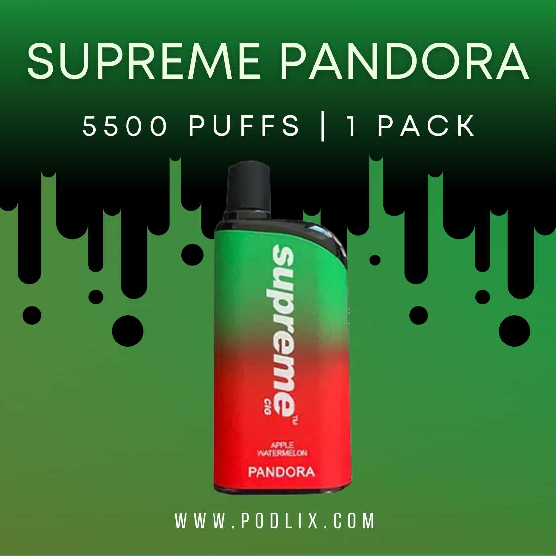 Supreme Pandora Flavor - Disposable Vape