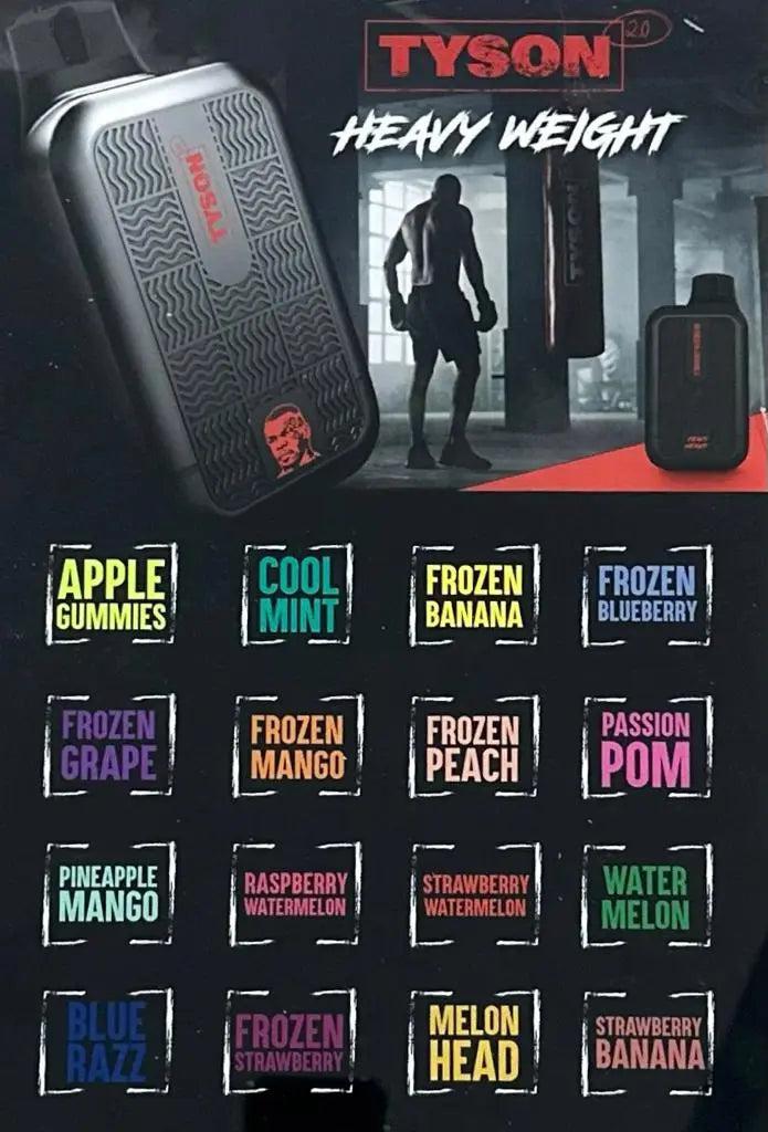 Tyson 2.0 Heavy Weight Flavor - Disposable Vape