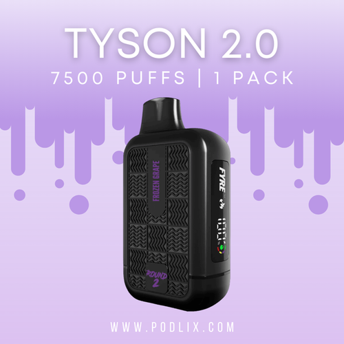 Tyson Round Two Flavor - Disposable Vape