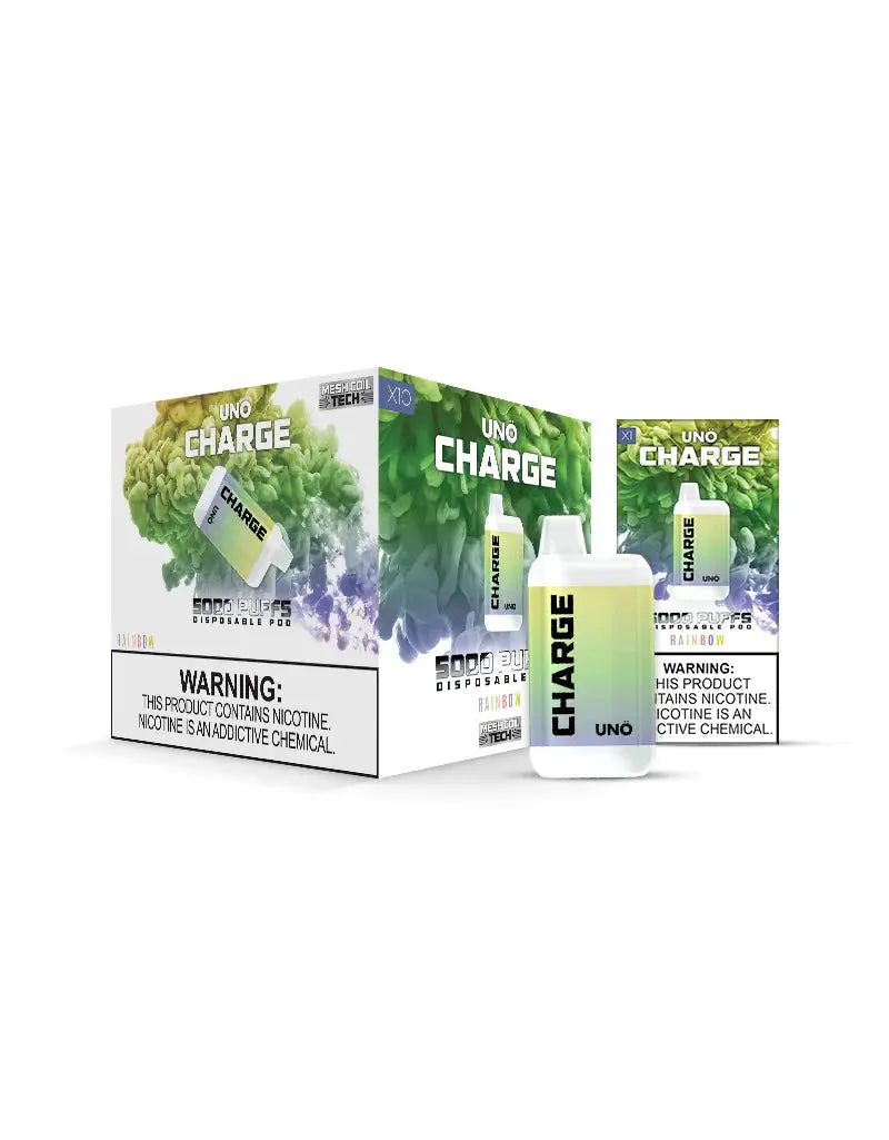 UNO Charge Rainbow Flavor - Disposable Vape