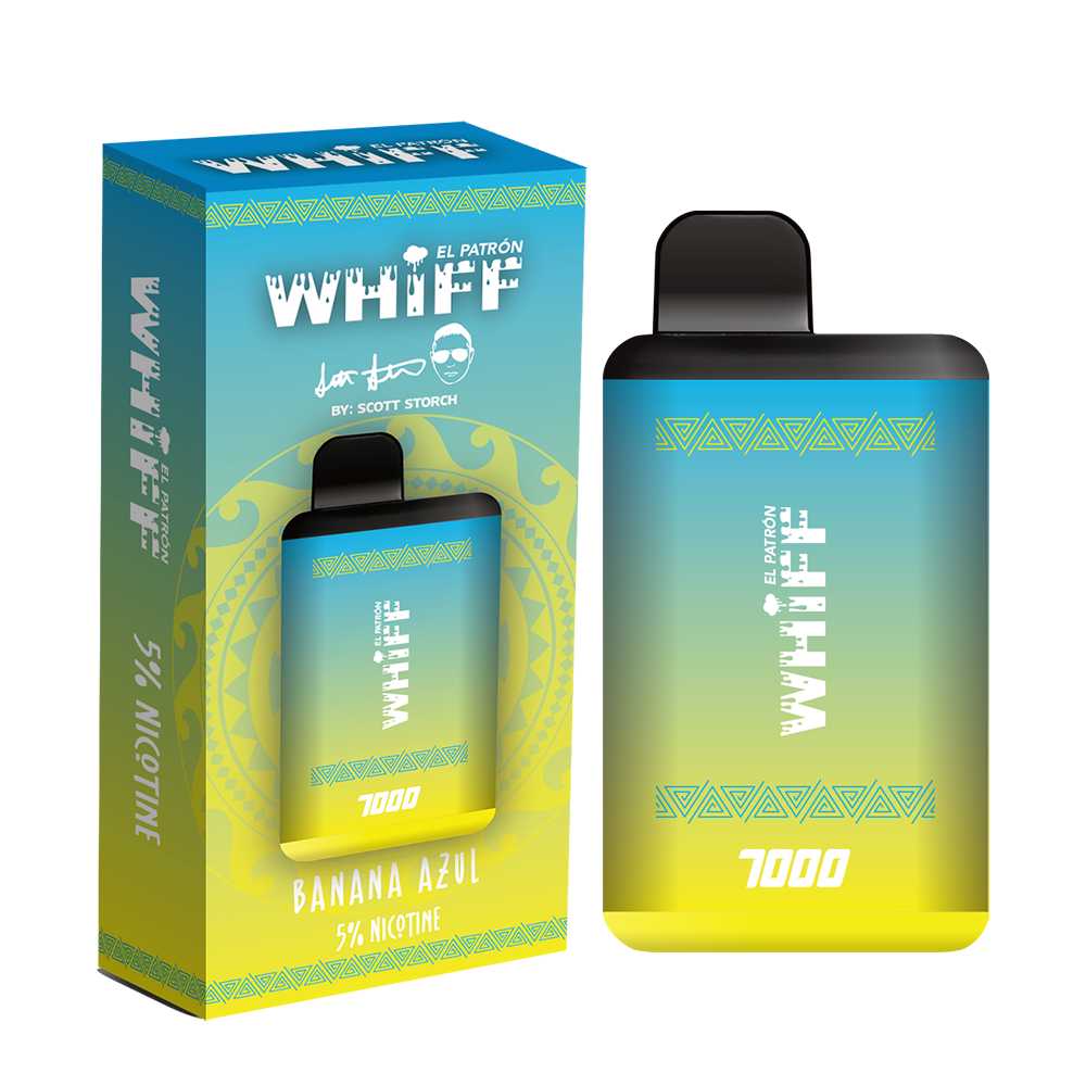 Whiff El Patron Banana Azul Flavor - Disposable Vape