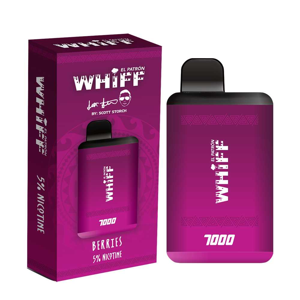 Whiff El Patron Berries Flavor - Disposable Vape