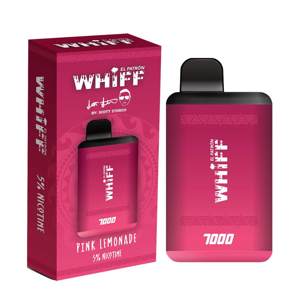 Whiff El Patron Pink Lemonade Flavor - Disposable Vape