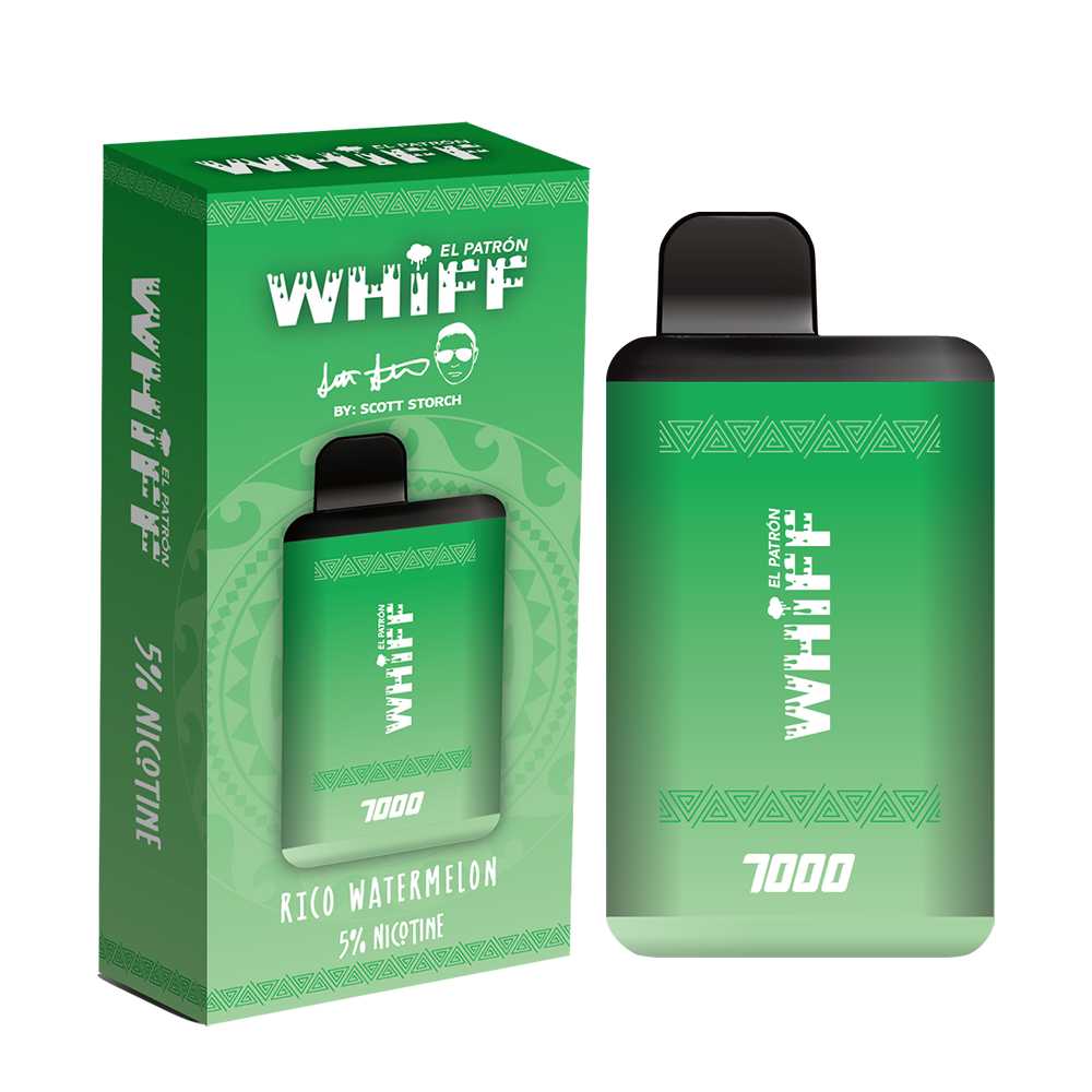 Whiff El Patron Rico Watermelon Flavor - Disposable Vape